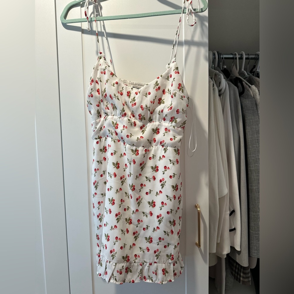 Cherry print Abercrombie dress